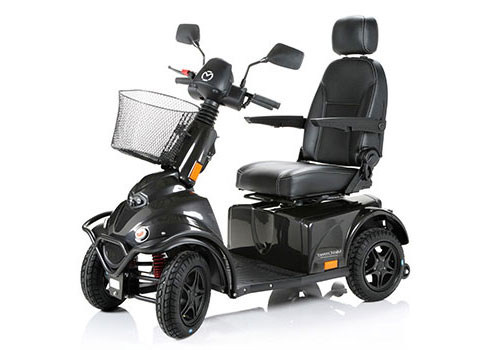 Rückansicht Elektromobile Minicrosser X-Räder 4 Räder
