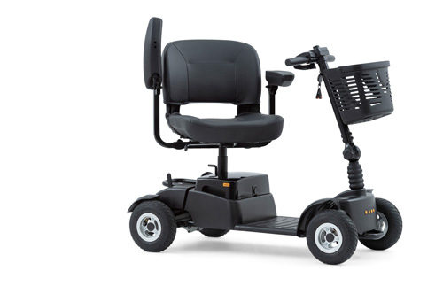 Elektromobil Vivo vom Hersteller Life and Mobility zusammengeklappt