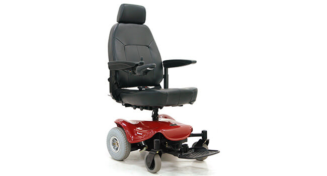 E-Rollstuhl RUNGHOLT von SHOPRIDER EUROPE von vorne